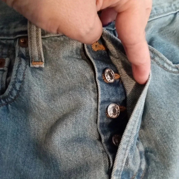 RE/ done made in USA button fly High rise women's jeans size 25 - Picture 10 of 11